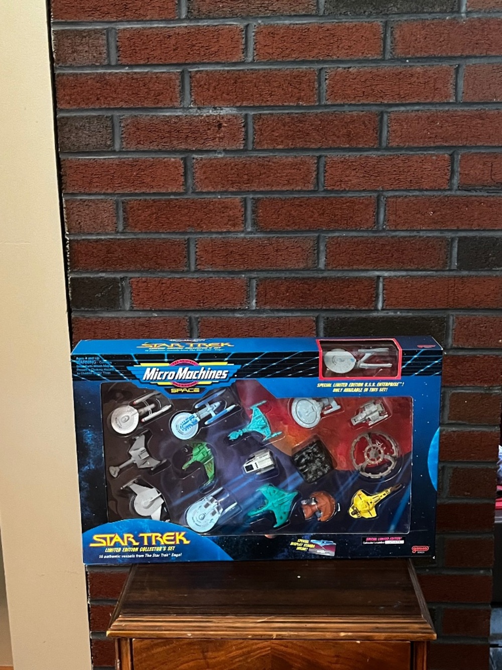 Mico Machines Space 1993 Star Trek Limited Edition New in Box-